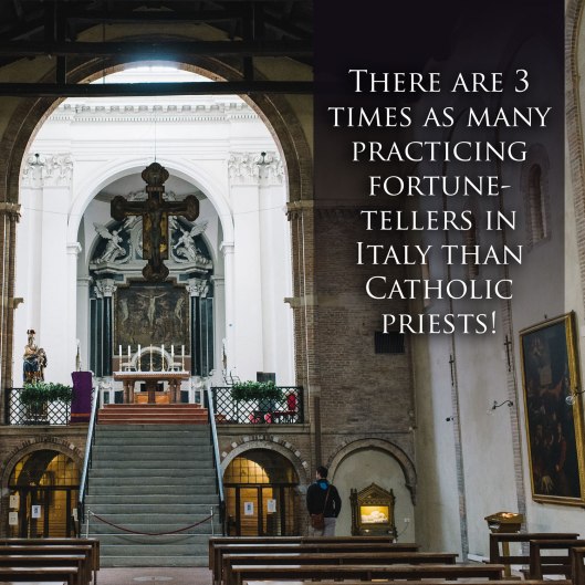 More Fortune Tellers than Priests