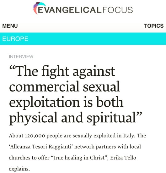 Evangelical Focus Screen shot